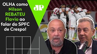 Sabe por que eu TÔ ACREDITANDO nesse São Paulo OLHA como Nilson Cesar REBATEU Flavio Prado!