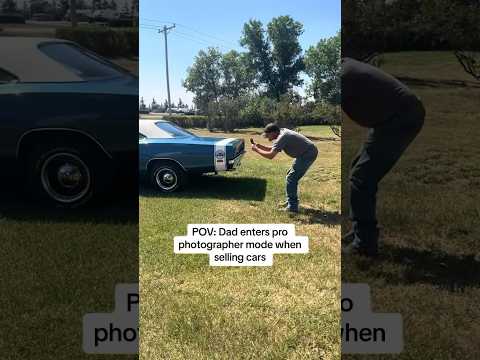 Pro Car Photographer Dad #cars #musclecar