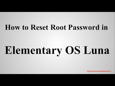 How to Reset Root PWhere to Buyword in Elementary OS Luna