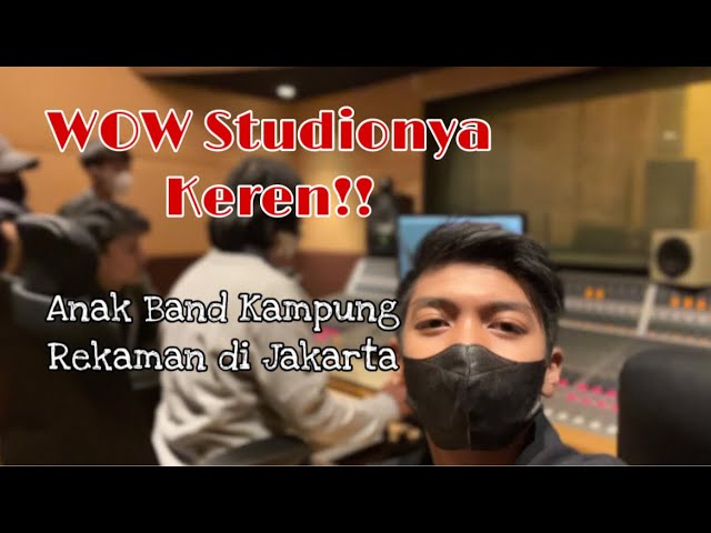WOW STUDIONYA KEREN!! || #VLOG Rekaman KAYLA Band di Artsound studio Jakarta (New Single) class=