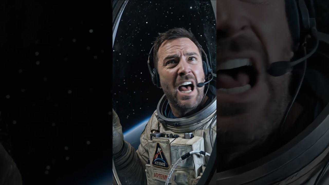He Saw Something Terrifying in Space #shorts  #horrortok #scary  #terrifyingtales