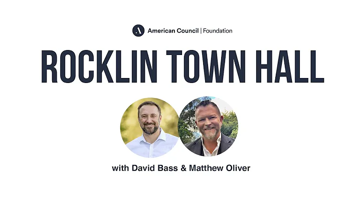 Rocklin Town Hall with David Bass & Matthew Oliver