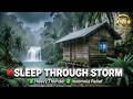 🔴 Heavy Rain Thunder Sounds for Sleeping Thunderstorm Sleep Sounds Relaxing Insomnia #rainsounds