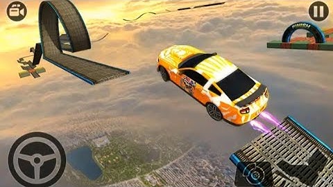 Impossible stunts car tracks 3D | #2 - car driving games | Android ios gameplay