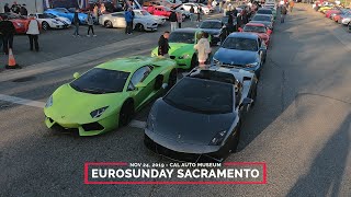 The eurosunday sacramento car meet was held at california auto museum
in sacramento, ca. there a ford and ferrari corral. after eurosunday,
a.j. baim...