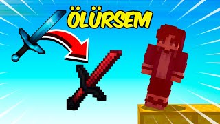 BEDWARS AMA HER ÖLDÜĞÜMDE TEXTURE PACK DEĞİŞİYOR ! | CraftRise bedwars  craftrise