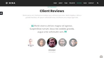 Sena - Creative MultiPurpose WordPress Theme