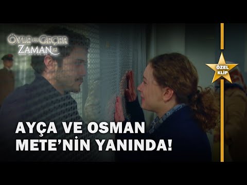 Ayça ve Osman, Mete'nin Görüş Gününde! - Öyle Bir Geçer Zaman Ki 104.Bölüm