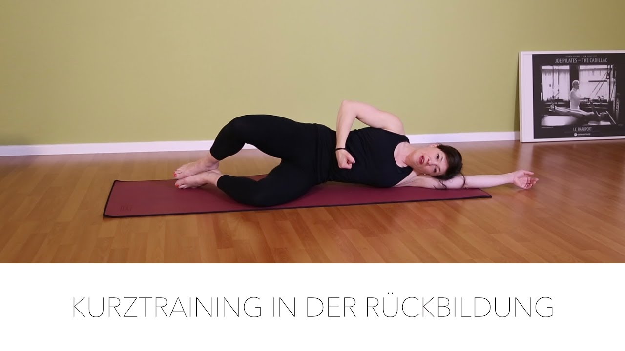 Rückbildung mit Pilates - kurze Sequenz für die frühe Rückbilungsphase