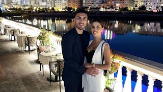 Leandro Paredes cumplió años pero se mostró distanciado de su esposa Camila Galante