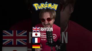 Rhydon in Every Language 🌍 Rhydon in Every Language 🌍
