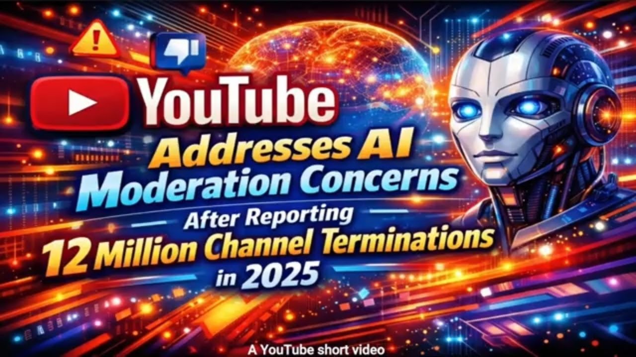 YouTube отвечает на опасения по поводу модерации с помощью ИИ после сообщения о 12 миллионах забл...