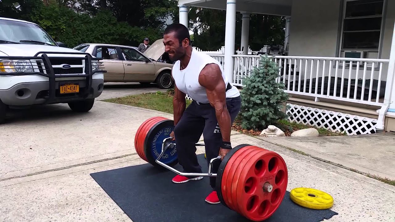 Amit Roy Trap Bar Deadlifts With 3x His Bodyweight YouTube