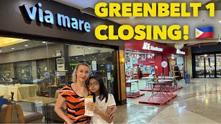 Last Day of Greenbelt 1 Walking Tour Makati Closing | New Greenbelt 1 To Be Built!