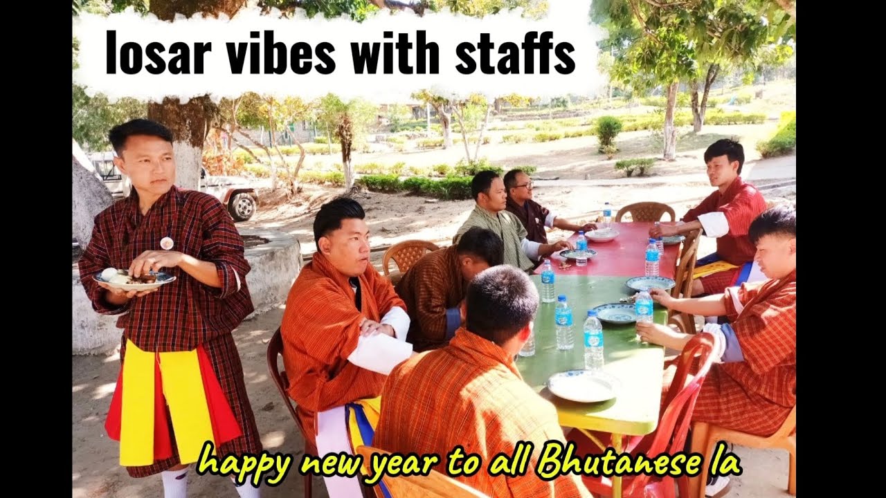 Happy Losar - New year to all. Khuru competition among staffs