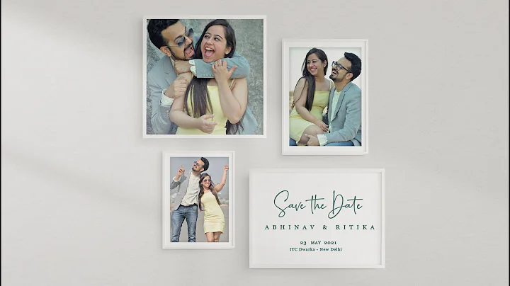 Abhinav Sobti & Ritika Suri - Save The Date - 23 May 2021