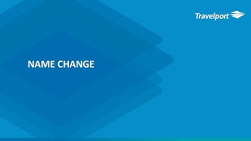 Travelport Smartpoint : Name Change