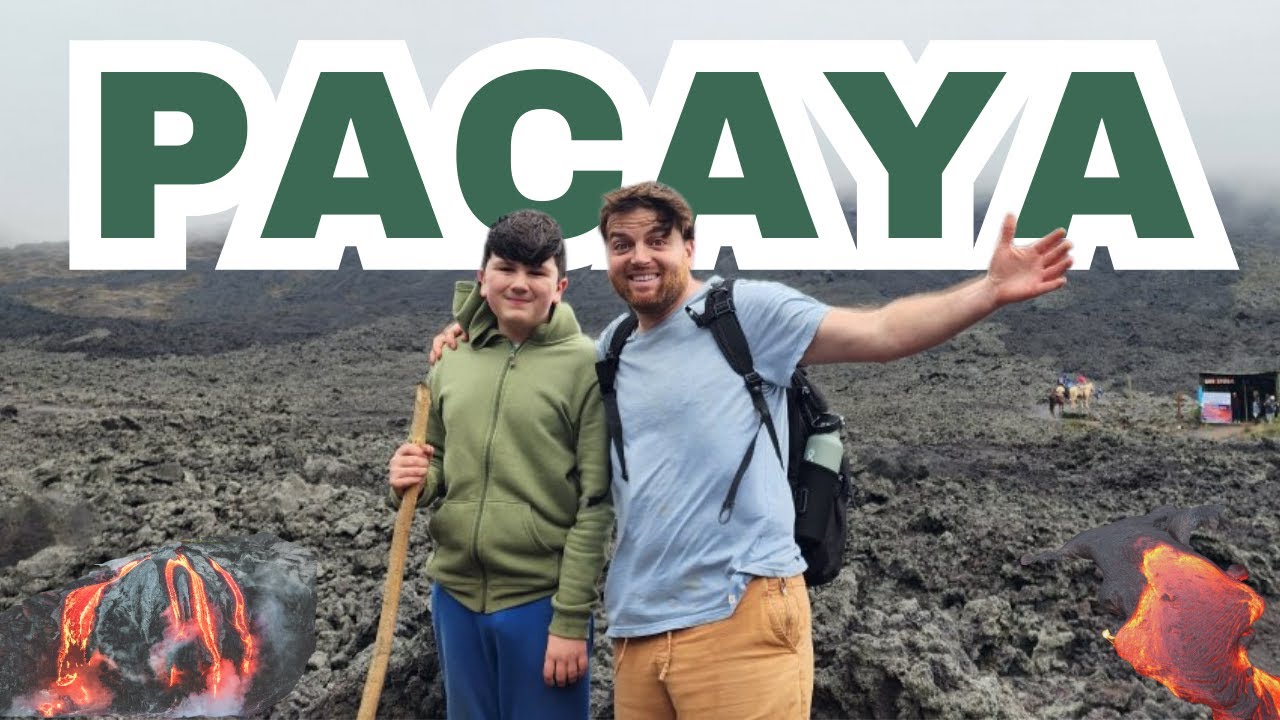 Hiking Pacaya Volcano in Guatemala with my kid! Will we make it?