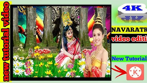 how to 4K HD Navratri status video edit in kinemaster WhatsApp status video #new_tutorial_video