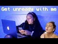 get unready with me vlog - get sad/lit with me | amy menzies