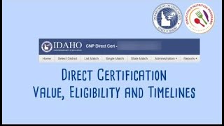 Datos Direct Certification Noticias
