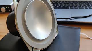 Amazing Philips inverted surround aluminium Cone Woofer Xmax test