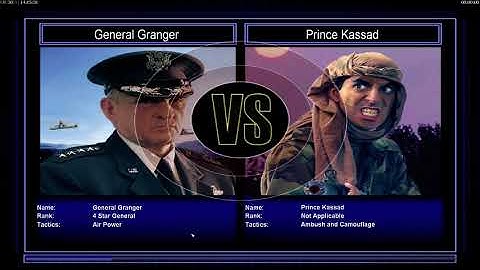 Airforce VS Stealth (Hard) - C&C Zero Hour Speedrun