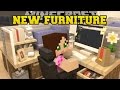 Minecraft: NEW FURNITURE! (COMPUTER, OVEN, WASHING MACHINE, DESK, & MORE) Mod Showcase