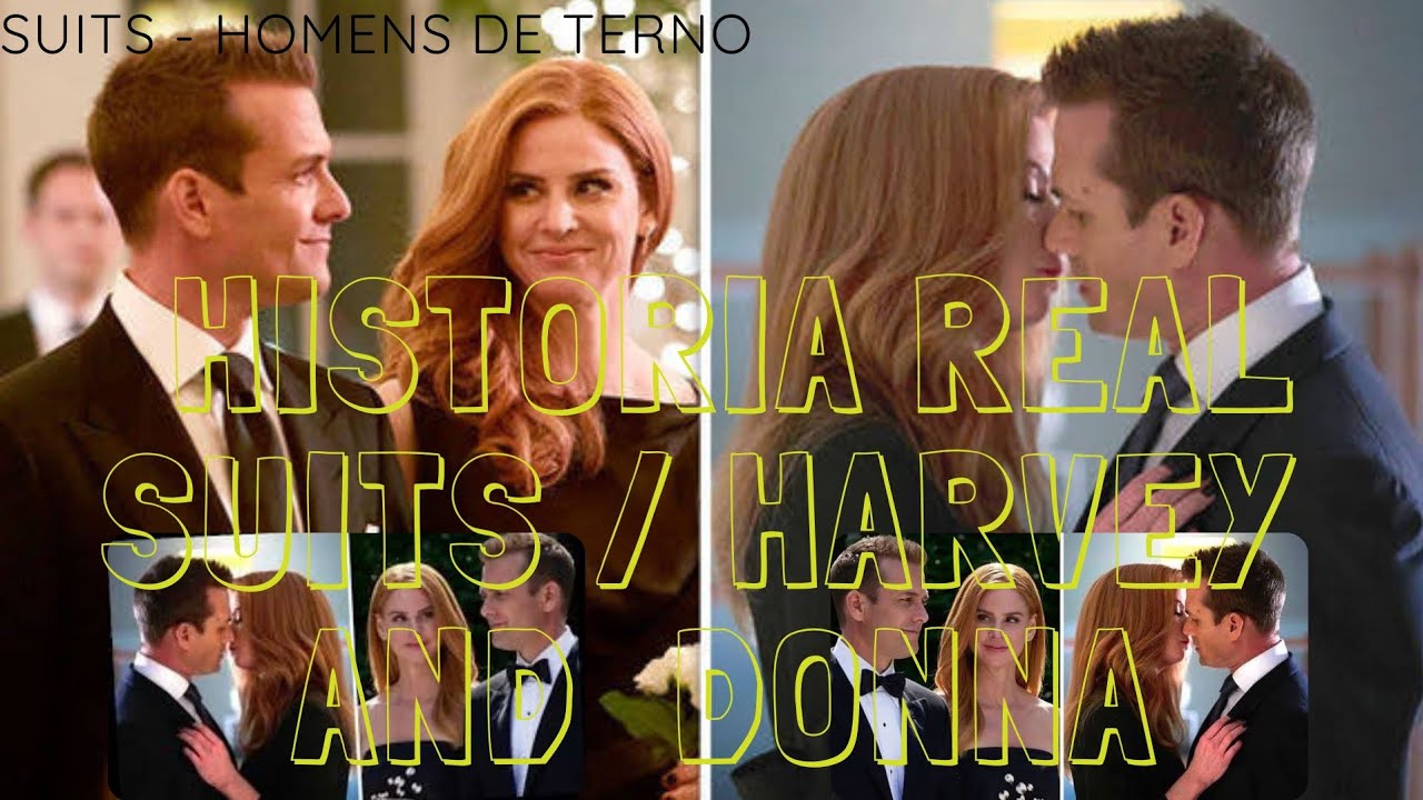 ((INCRIVEL)) HARVEY & DONNA - HISTORIA SURREAL SUITS - O MELHOR RESUMO JA VISTO DO YOUTUBE. #harvey