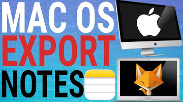 How To Export Apple Notes On MacOS