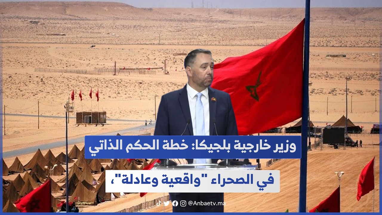 وزير خارجية بلجيكا: خطة الحكم الذاتي في الصحراء 
