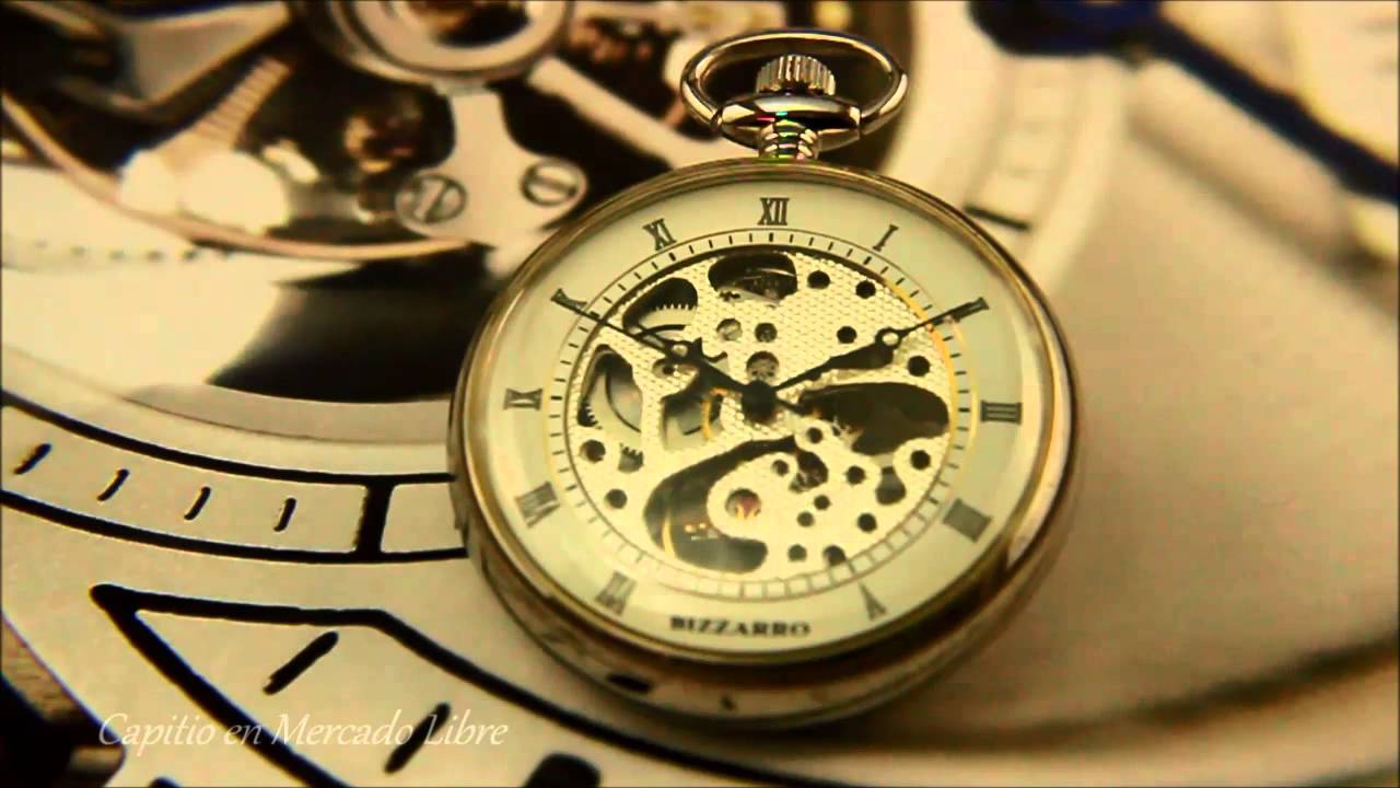 Reloj de Bolsillo Bizarro de Cuerda Manual - YouTube