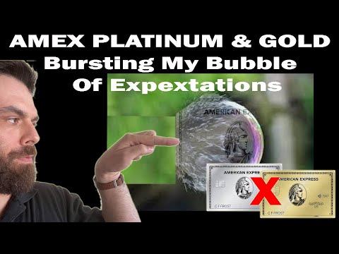 Amex Platinum and Gold. How my trip to Europe bursted my bubble of expectations,