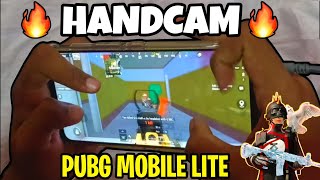 LAST HANDCAM OF PUBG MOBILE LITE 🥲💔 - BEST 4 FINGER HANDCAM WITH GYROSCOPE 🔥