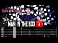 【ALICE IN CHAINS】[ Man In The Box ] cover by Masuka | LESSON | GUITAR TAB