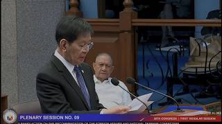 Sen. PING LACSON Sponsorship Speech at Commission on Appointments (March 11, 2026)