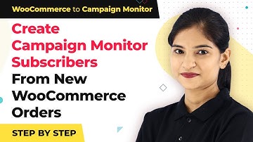 WooCommerce Campaign Monitor Integration - Create Campaign Monitor Subscriber for WooCommerce Order