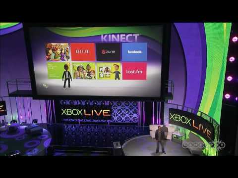 Microsoft E3 Kinect Video Kinect Demo