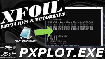 PXPLOT.EXE Basics | XFOIL Lectures & Tutorials