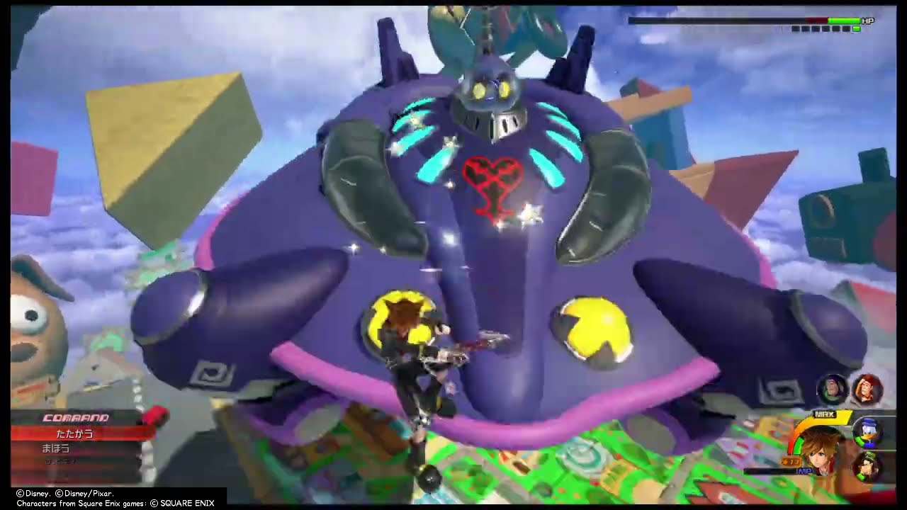 KH3】キングオブトイズ ノーダメージ - YouTube