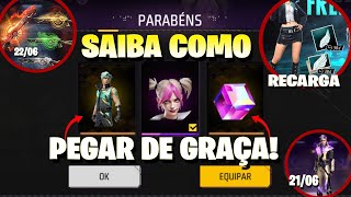 CORRE! PEGUE A NOVA PERSONAGEM E SKIN 7ª ANIVERSÁRIO DE GRAÇA! NOVO CALENDÁRIO SEMANAL, NOVIDADES FF