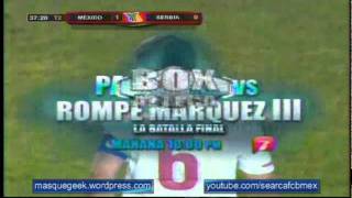México 2-0 Serbia - Amistoso 2011 - 11/11/2011 - TV Azteca