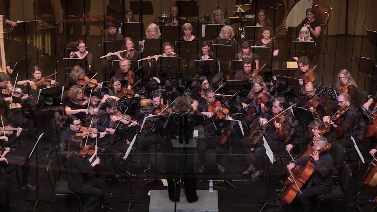 Austin Civic Orchestra Performing Divertimento for Orchestra by Anthony Iannaccone