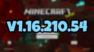 NEW MINECRAFT PE 1.16.210.54 BETA!!! Minecraft Bedrock Edition Update