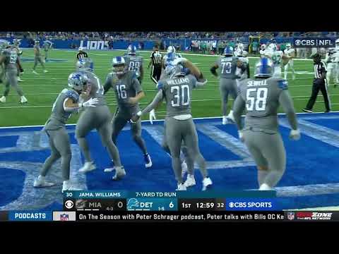 Jamaal Williams hilarious TD celebration