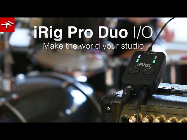 Аудиоинтерфейс IK MULTIMEDIA iRig Pro Duo I/O