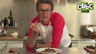 Eating bugs! Making an insect stir-fry!