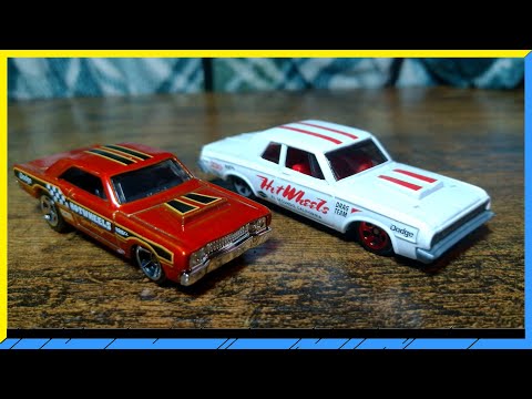 Hot Wheels *NEW* 2026 HW Drag Racers #145 68 Dodge Dart and 64 Dodge 330