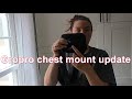How I modified my Gopro chest mount for my Gopro Hero 9 for less obvious recording