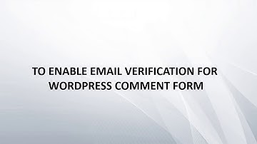 WordPress Comment Form using miniOrange OTP Verification Plugin
